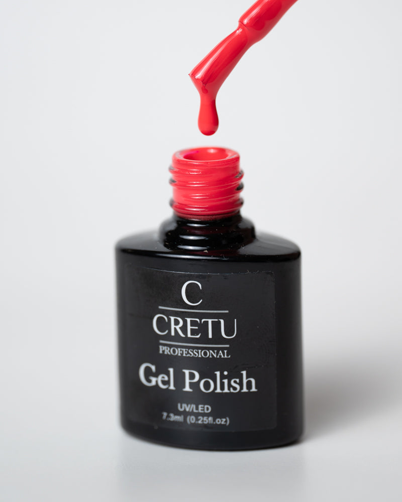 CRETU Professional Gel Polish UV/LED, 7,3 ml (0.25 fl. oz) Neon YG#17 image 0