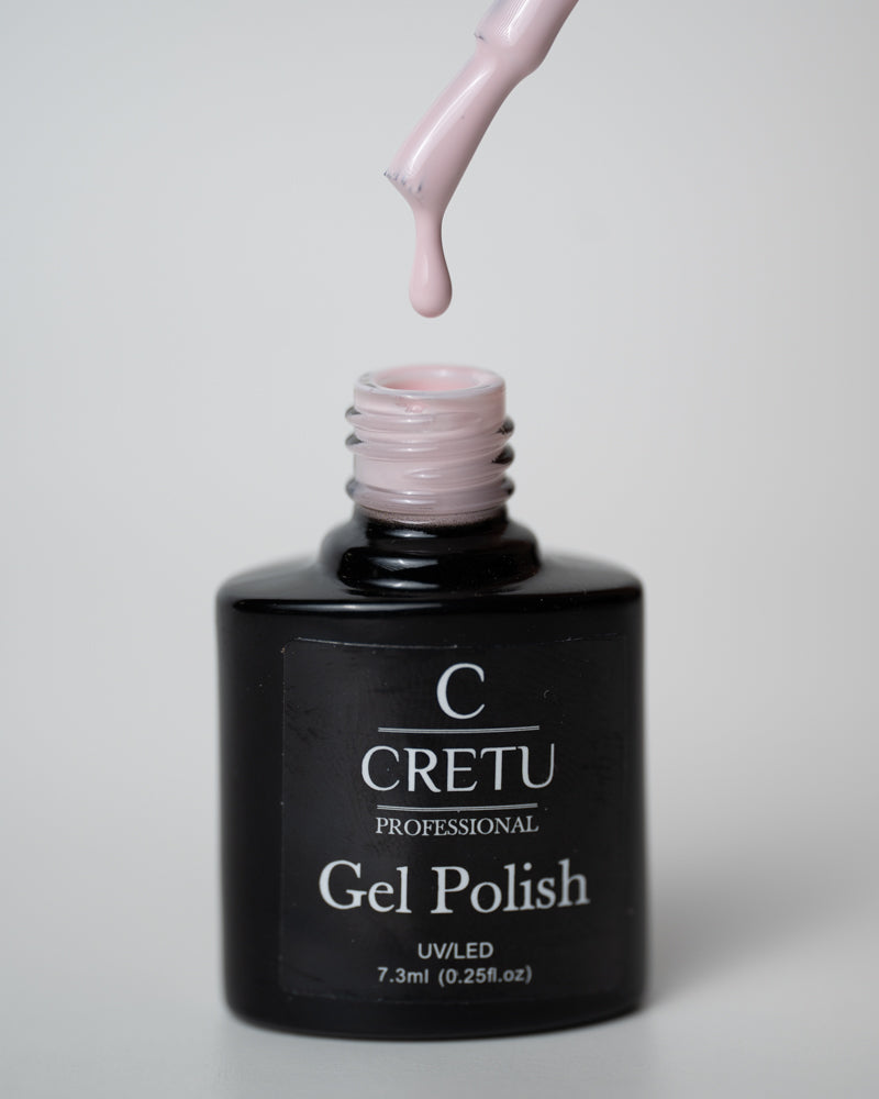 CRETU Professional Gel Polish UV/LED, 7,3 ml (0.25 fl. oz) Moonlight White W#9 image 0