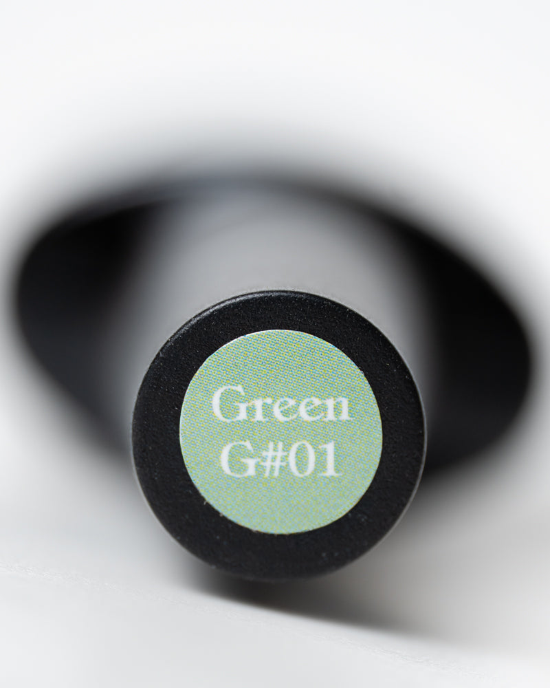 CRETU Professional Gel Polish UV/LED, 7,3 ml (0.25 fl. oz) Green G#01 image 1