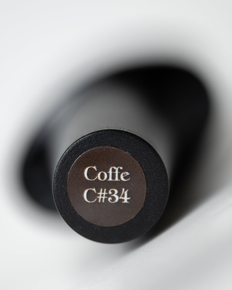 CRETU Professional Gel Polish UV/LED, 7,3 ml (0.25 fl. oz) Coffee C#34 image 1