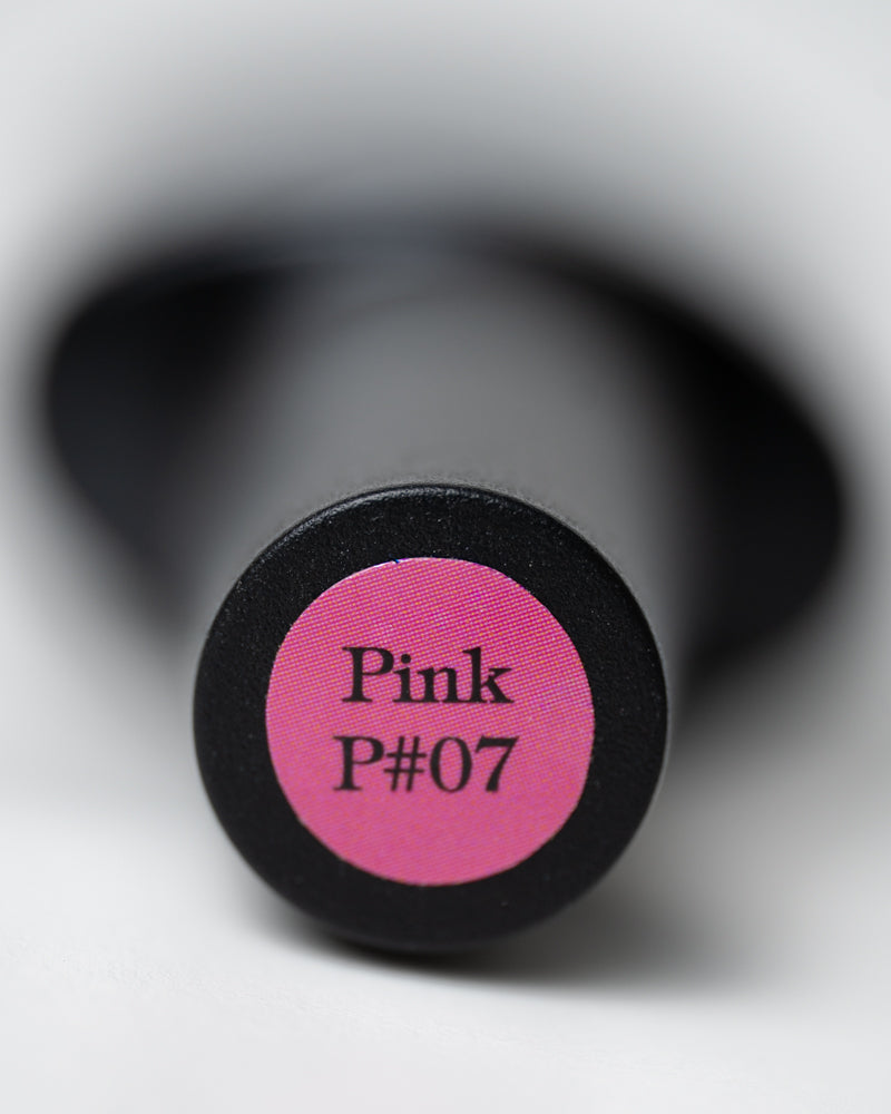 CRETU Professional Gel Polish UV/LED, 7,3 ml (0.25 fl. oz) Pink P#07 image 1