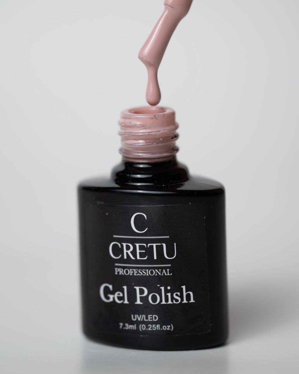 CRETU Professional Gel Polish UV/LED, 7,3 ml (0.25 fl.oz) Nude N#45 image 0