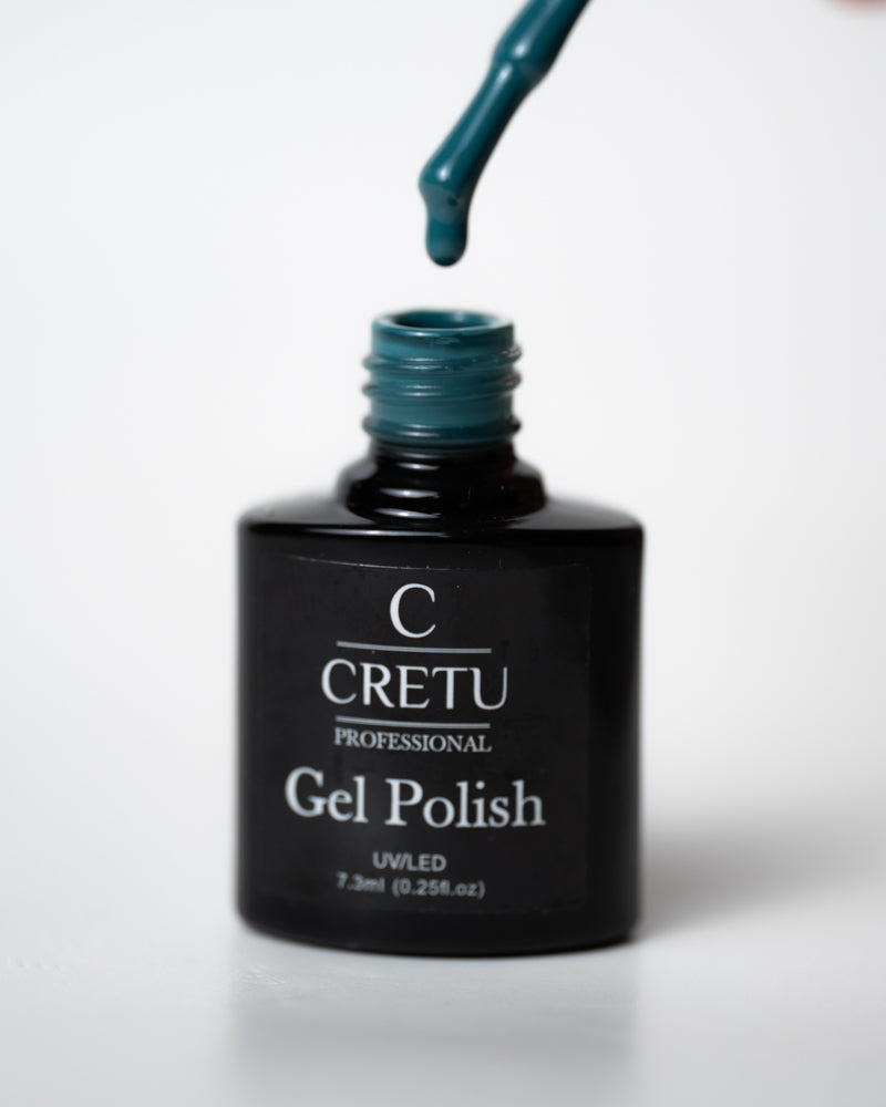 CRETU Professional Gel Polish UV/LED, 7,3 ml (0.25 fl. oz) Green G#41 image 0