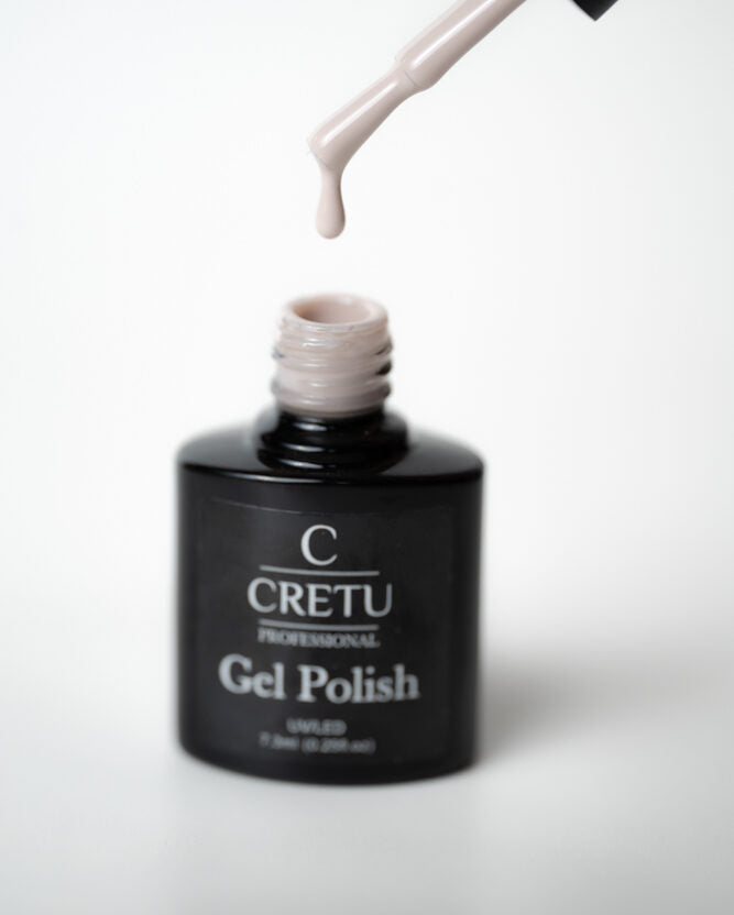 CRETU Professional Gel Polish UV/LED, 7,3 ml (0.25 fl.oz) Nude N#2 image 0