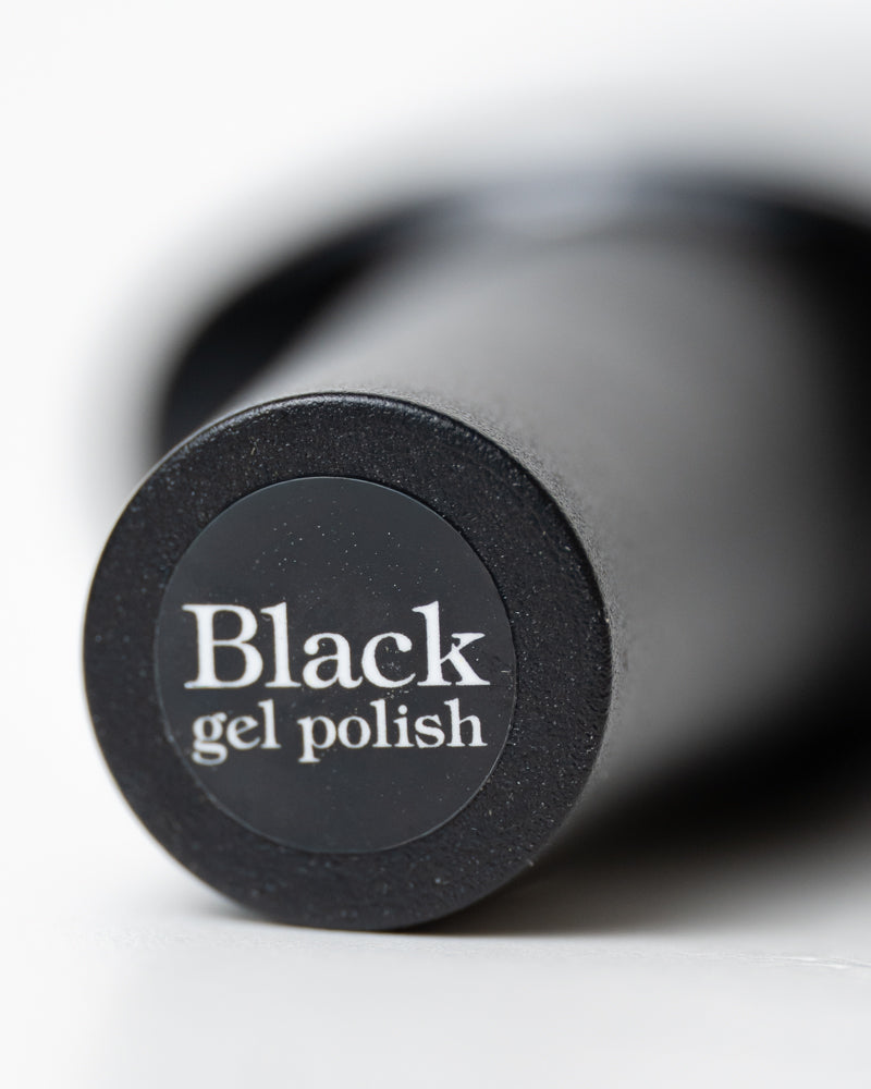 CRETU Professional Gel Polish UV/LED, 7,3 ml (0.25 fl. oz) Black Gel Polish image 1