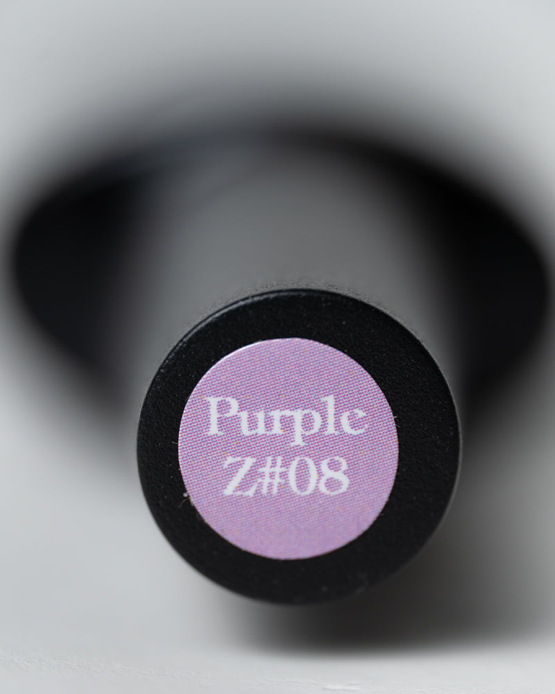 CRETU Professional Gel Polish UV/LED, 7,3 ml (0.25 fl. oz) Purple Z#08 image 1
