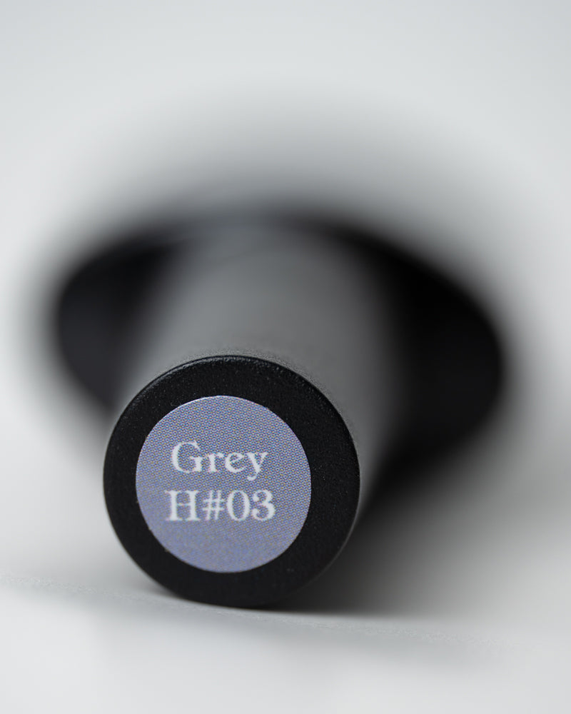 CRETU Professional Gel Polish UV/LED, 7,3 ml (0.25 fl. oz) Gray H#03 image 1