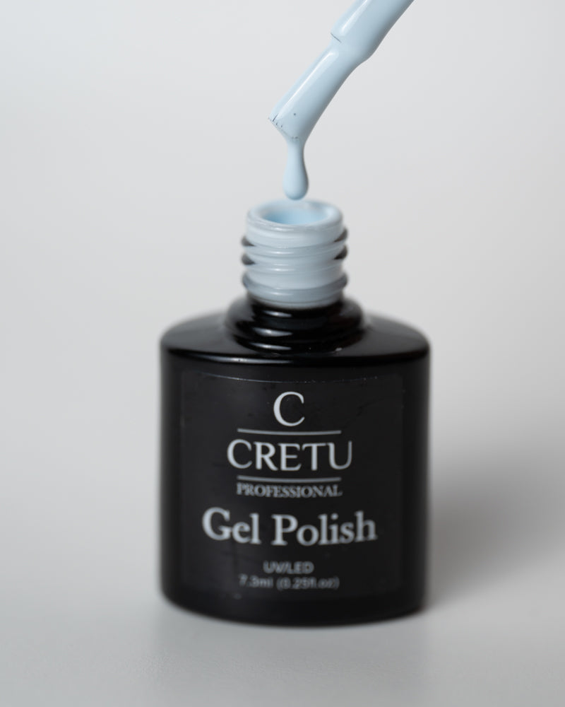 CRETU Professional Gel Polish UV/LED, 7,3 ml (0.25 fl. oz) Moonlight White W#21 image 2