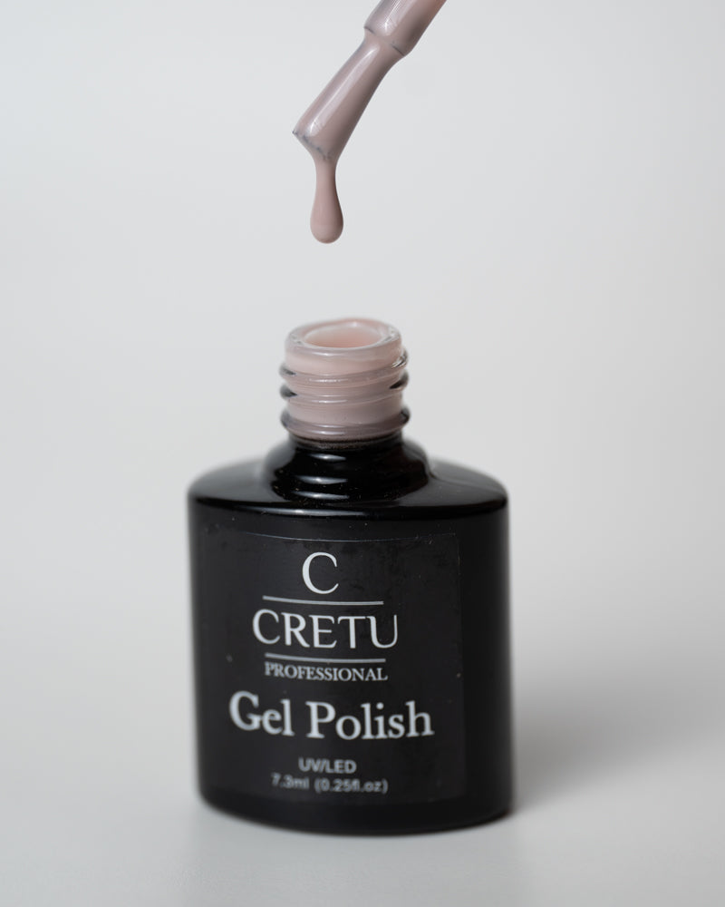 CRETU Professional Gel Polish UV/LED, 7,3 ml (0.25 fl. oz) Moonlight White W#14 image 0