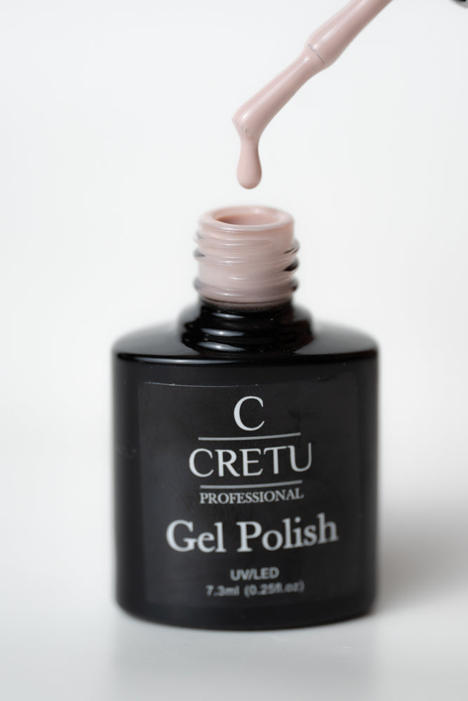 CRETU Professional Gel Polish UV/LED, 7,3 ml (0.25 fl. oz) Nude N#13 image 0