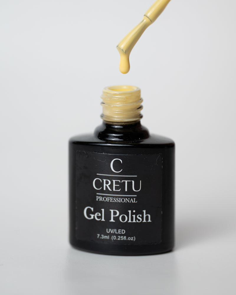 CRETU Professional Gel Polish UV/LED, 7,3 ml (0.25 fl. oz) Macaron M#15 image 2