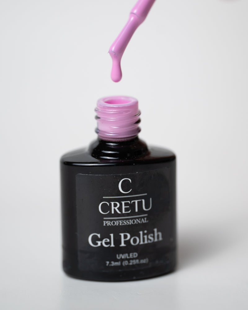 CRETU Professional Gel Polish UV/LED, 7,3 ml (0.25 fl. oz) Pink P#08 image 0